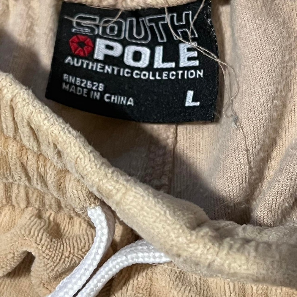 SouthPole velour pants tagged size large - Picture 3 of 5
